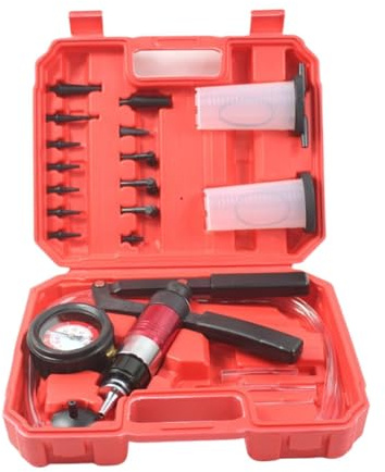 Kit De Dispositivo De Purga De Frenos De Bomba, Fácil De Usar, 1 Juego, Probador De Vacío, Bomba De Vacío De Frenos Automotrices, Uso Múltiple, Para Automóvil, Motocicleta, Camión, Extracción De Fluid