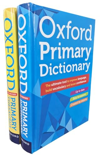 Oxford Primary Dictionary & Thesaurus 2 Books Collection Set