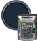 RONSEAL RSLGPBLKB750 GPBLKB750 Garden Paint Black Bird 750ml, 750 ml