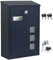 Stonebroo Buzon Exterior, Buzon de Pared, Buzones de Correos Moderno, con 2 Llave un 1 Cerradura, Ventanas de Visualización, Gris Antracita