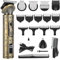 Apiker Cortapelos Hombre - Maquina de Cortar Pelo Hombre con 9 Peines Guía, Maquina de Afeitar Hombre, Depiladora Corporal Hombre, Cortapelos Nariz, 6 en 1, Carga USB, Pantalla LED