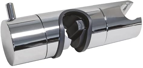 ONDÉE 204020107 Asta, Compatibile con Ø 18, 19, 22, 25 mm, Supporto Scorrevole in ABS, soffione Portatile, Ricambio per Guida Doccia
