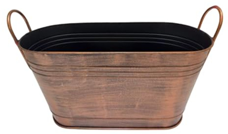 Qianly Firewood Bucket with Handle Log Holder Home Fireplace Tools Organizer Portable Bin Storage Tub for Parties Garden Gatherings