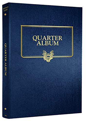 Whitman US and Canada Quarter Coin Album Two Blank Pages #4477