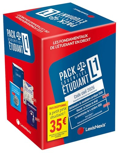 Pack étudiant essentiel L1 2026