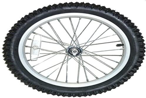 16 Kids Front Alloy Wheel/Trailer With Silver Rim And Black Tyre