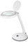 goobay 60363 Lampada ingrandimento LED dimmerabile/Supporto lampada ingrandimento, lente ingrandimento luce/temperatura di colore 6500K / flusso luminoso 450lm / tensione d'esercizio 230V / bianco
