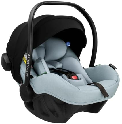 Avionaut Pixel Pro 2.0 C Babyschale – Leichtester Kindersitz der Welt (2,5 kg) – i-Size (40–86 cm, 0–13 kg) – Neugeborene Autositz – Isofix-kompatibel (Mint)