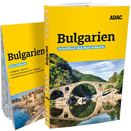 ADAC Reiseführer plus Bulgarien: Mit Maxi-Faltkarte und praktischer Spiralbindung