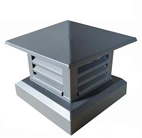 DZDZXQG Villa Kaminverkleidung Kappe, Aluminiumlegierung Rohr Regenschutz Schutzkappe Ending Dachverkleidung Lüftungskappe Regenhut Haube