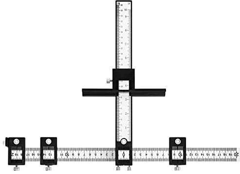 Kabinett Hardware Jig Einstellbare Punch Locator Schrank Jig für Installation von Griffen Knäufen an Türen oder Schubladen