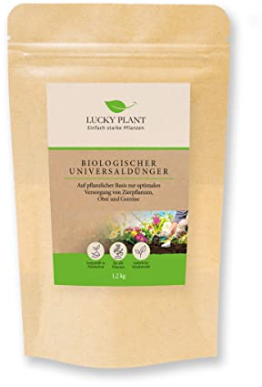 Lucky Plant Biologischer, rein pflanzlicher Universaldünger (1,2 kg)