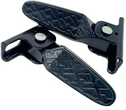 F Fityle Pedali posteriori per bici elettriche, pedane, accessori versatili per supporti passeggeri, poggiapiedi di ricambio per bici elettriche