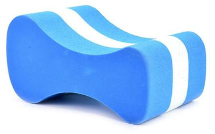 Hohopeti Eva Swimming Float Leg Clip Kickboard Figure 8 Back Float Swimming Training Aid for Beginners Lightweight Buoyancy Support Pool Swim Equipment