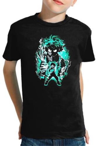 the Fan Tee Camiseta de NIÑOS NIÑAS My Hero Academia Deku Plus Ultra Boku no Hero Anime Manga 006