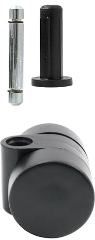Design61 Lot de 4 roulettes universelles pour meuble - Diamètre : 30 mm - Avec douille et tige