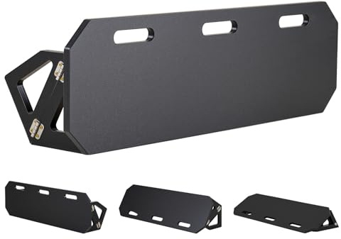 VEVOR Tablero de Rebote de Fútbol 100 x 30 cm, Reboteador de Fútbol Portátil, Panel de HDPE, 3 Ángulos Ajustables, Pared de Entrenamiento de Balón, para Practicar Pases y Habilidades de Reacción