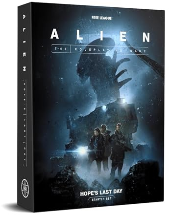 Free League Alien RPG Evolved Starter Set - Sci-Fi Horror Rollenspiel mit Würfeln und Xenomorph