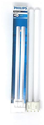 10x Philips MASTER PL-L 24W/827 2G11 4PIN (4-Stift) Warmweiß 2700K Energiesparlampe 322mm