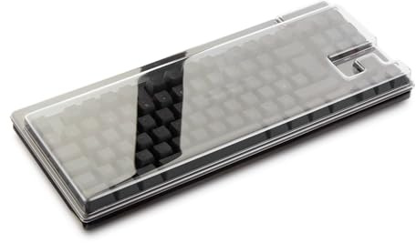Decksaver Copertura per la Serie di Tastiere Logitech G PRO & PRO X - Coperchio Protettiva Fumé/Chiara, Realizzata nel Regno Unito