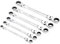 Draper Hi Torq 6 Piece Flexible Head Double Ring Ratchet Spanner Set