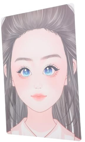 HEMOTON Tavolo per Pittura Facciale Strumento per Esercitarsi nella Pittura Facciale Lavabile e Riutilizzabile Tavolo per Dipingere Simula Tratti del Viso