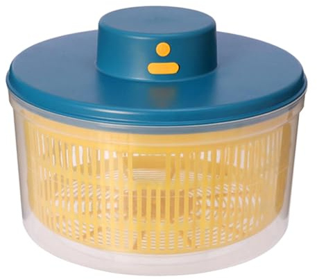 Centrifuga per insalata elettrica, disidratatore per centrifuga per insalata per frutta e verdura,Centrini per insalata di grande capacità - Miscelatore elettrico per insalata, ricarica USB, compatto,