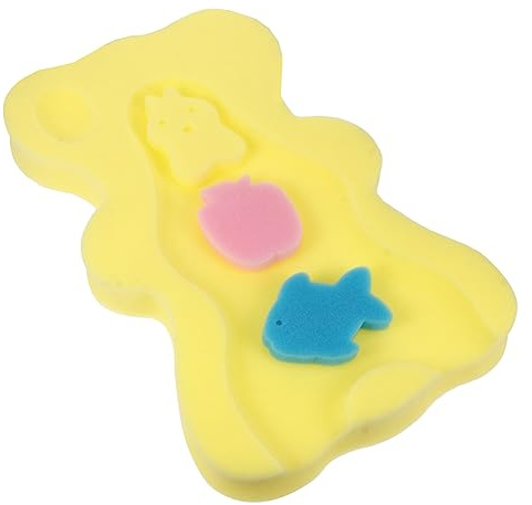 Toyvian Alfombra De Baño Esponja Soporte Para Limpieza De Baño Ayuda Seguridad Cojín Agradable Piel Para Infantil