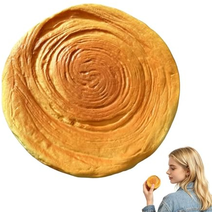 Giocattolo da schiacciare per il pane, a forma di pane, a forma di lento, per alleviare lo stress, per la routine quotidiana, giocattolo rilassante, strumento terapeutico per bambini
