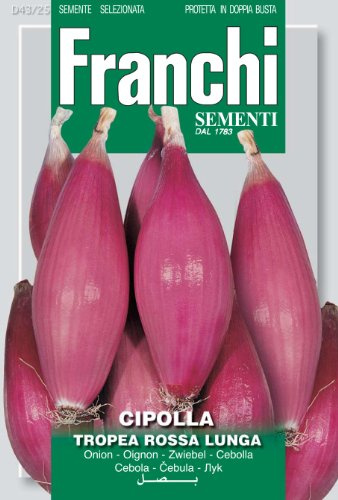Franchi Samen Rote Zwiebel (lang) TropeA Röd Lung a