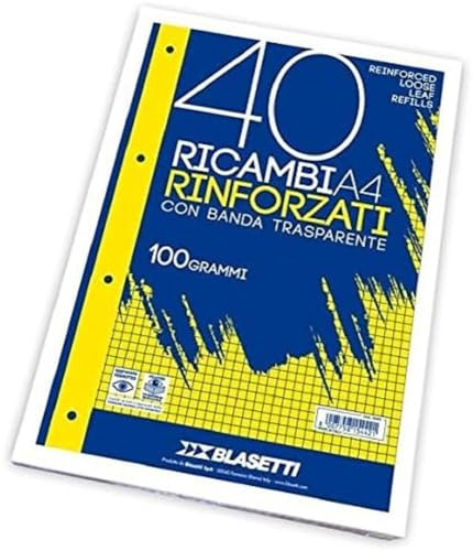 Blasetti 5442 grafiskt papper vitt
