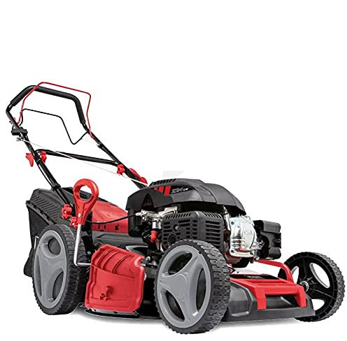 Scheppach 6 in 1 Benzin-Rasenmäher MS226-53 SE Rasentrimmer Gartenpflege