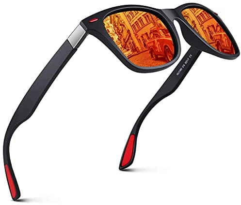 GQUEEN Polarised Sunglasses Mens Womens Lightweight TR90 Frame 100% UV400