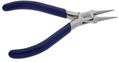 The Beadsmith Round-Nose Pliers for Bending and Looping Wires, Jewelry Making Supplies