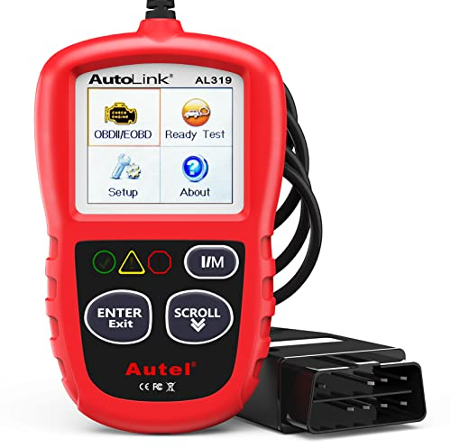 Autel AL319 OBD2 Diagnosegerät Fehlercode Lesen und Löschen, EchtzeitDaten und Fahrzeuginformationen anzeigen(Deutsch online herunterladen)