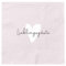 Grafik Werkstatt Servietten mit Spruch | 20 Stück | 12,5 x 12,5 cm | rosa | Lieblingsgäste
