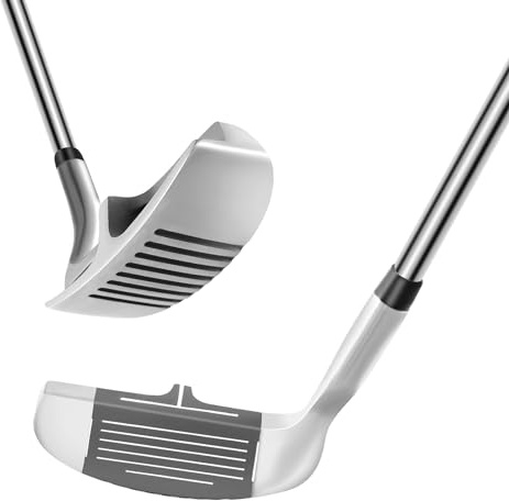 COSTWAY Club de Golf Chipper pour Homme/Femme Droitier, Chipper de Golf Coin de Pincement 36° et Inclinaison 72° pour Débutant et Expérimenté, Chipping sur Jeu Court sur Terrain de Golf