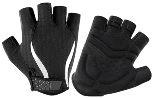 Gants d'équitation, gants d'alpinisme, gants de protection demi-doigts, respirants, amortisseurs de chocs, moufles réfléchissantes pour le cyclisme, le cyclisme et le sport