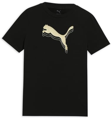 Puma Girl's ESS Metallic Tee G Tees (1er Pack)