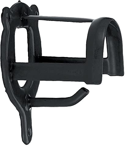 Trensenhalter Metall schwarz