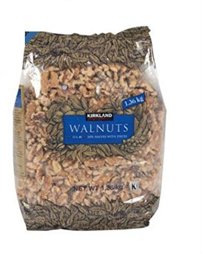 Kirkland Signature, mitades y piezas de nogal, 1,36 kg (paquete de 1)