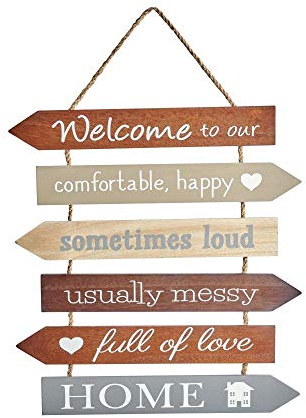 Transomnia Multi Arrow Welcome Sign