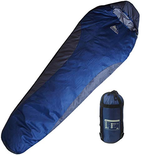 Cox Swain Pago High-Tech Mumienschlafsack Ultra Light 60, Colour: Blue/Grey