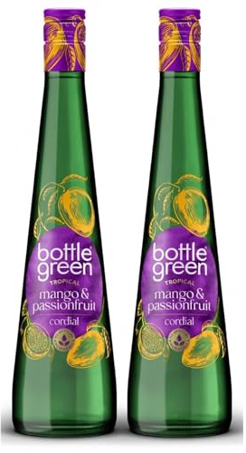 Tropical Mango & Passionfruit Cordial Bottlegreen - 500ml (2 Pack)