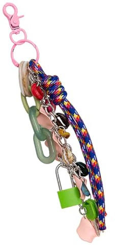 Zasdvn Mobiltelefonhänge, mobiltelefonhänge armband | nyckelringsberlock-hänge, estetisk nyckelring, mobiltelefon-berlockhållare, charmtillbehör för mobiltelefonficknycklar, se beskrivning, Akryl