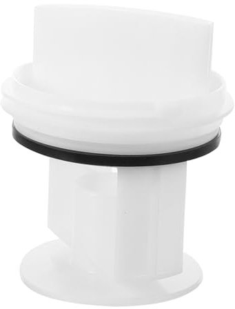 Angoily Filtro Para Lavadora Automático, Filtro De Bomba De Desagüe De Repuesto, Tapa Sellada Antidesbordamiento, Compatible Lavadora De Tambor, Pieza De Recambio Blanca, Kit 1 Unidad