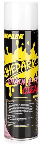 CHEPARK Drivetrain Cleaner- Effective Bike Chain & Freewheel Cleaner and Chain Degreaser for Bicycle Cleaning - Bike Cleaner for E-BIKE Mountain Gravel Road Bike Chains