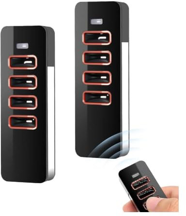 Glitfix 868 Mhz Garagentor Fernbedienung für Sommer Handsender für Pearl 4018V000 und 4015862001900, 4-Kanal Garagenöffner Fernbedienung Garagentor für Sommer Torantriebe, Rollencode (2 Stück)