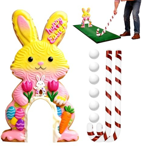 Golf Spiel Set Für Kinder - Tragbare Unterhaltung Ferien Golfplatz | Minigolf Mit Schläger Und Bällen - Für Kinder Erwachsene Familie Party Indoor Zuhause Wohnzimmer Schlafzimmer Sportspielzeug