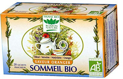 Romon Nature Tisane Sommeil Orange - 20 Sachets Bio